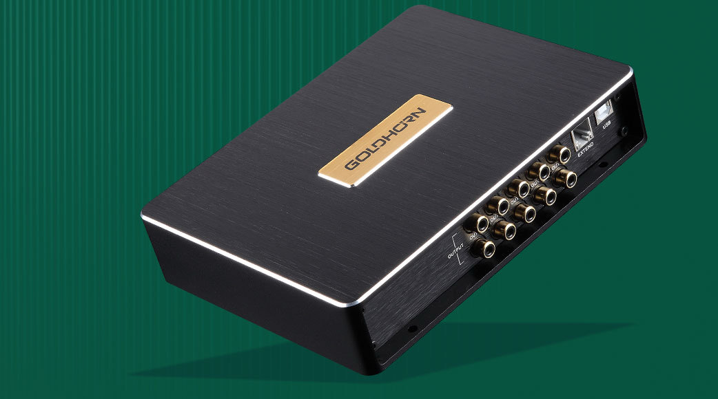Goldhorn DSP10 獨立 DSP 處理器｜豐富的連接選項